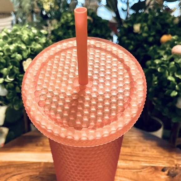ππΈ Starbucks πΈπ Pink Lemonade/ Rose Gold Jelly Studded Tumbler - Picture 5 of 14